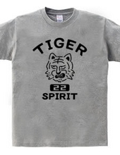 TIGER SPIRIT タイガー虎 動物イラスト アメリカンカレッジ