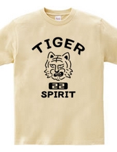 TIGER SPIRIT タイガー虎 動物イラスト アメリカンカレッジ