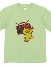 Cat and W Boombox T-shirt