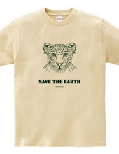 ヒョウ 深緑　save the earth 