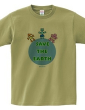 save the earth,  地球を救おう！　なかよし3人組