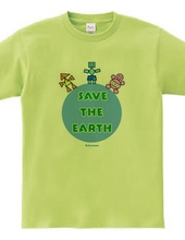 save the earth,  地球を救おう！　なかよし3人組