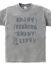 ENJOY FISHING ENJOY LIFE(ブルー)