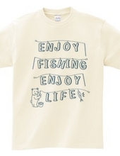 ENJOY FISHING ENJOY LIFE(ブルー)