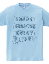 ENJOY FISHING ENJOY LIFE(ブルー)