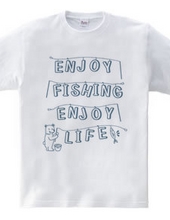 ENJOY FISHING ENJOY LIFE(ブルー)