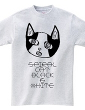 うずまき猫・ブラック＆ホワイト