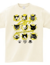 9FACES Cats Rule the World (Yellow)