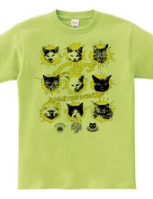 9FACES Cats Rule the World (Yellow)