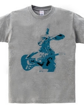 Hare with guitar