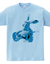 Hare with guitar