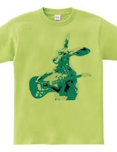 Hare with guitar