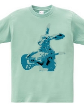 Hare with guitar