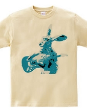 Hare with guitar