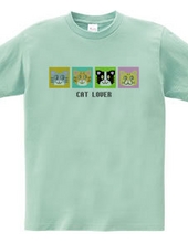 Dot-picture cat lover