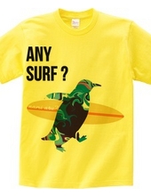 Penguins who love surfing