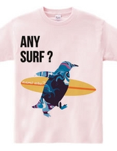 Penguins who love surfing