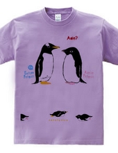 Gentoo Penguin and Adelie Penguin 0572A