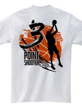 Three Point Shooter (Back Print)