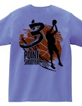 Three Point Shooter (Back Print)