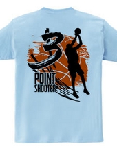 Three Point Shooter (Back Print)