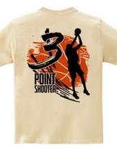 Three Point Shooter (Back Print)