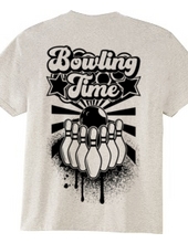 Bowling Time 5 (Front And Back Print)