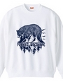 Forest Wildlife - Bear (Vintage Blue)