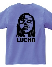 (バックプリント)luchadora