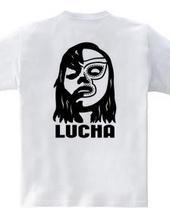 (バックプリント)luchadora