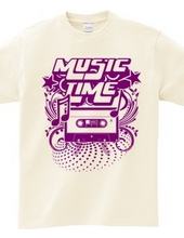 Music Time - Cassette Tape Purple