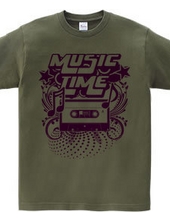 Music Time - Cassette Tape Purple