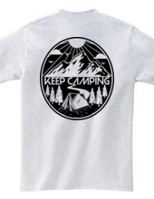 Keep Camping (バックプリント)