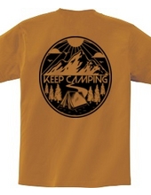 Keep Camping (バックプリント)