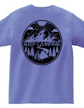 Keep Camping (バックプリント)