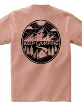 Keep Camping (バックプリント)