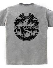 Keep Camping (バックプリント)