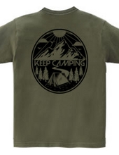 Keep Camping (バックプリント)