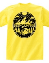 Keep Camping (バックプリント)