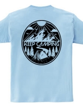 Keep Camping (バックプリント)