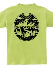 Keep Camping (バックプリント)