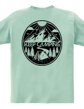 Keep Camping (バックプリント)