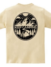 Keep Camping (バックプリント)