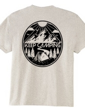 Keep Camping (バックプリント)