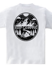 Keep Camping (バックプリント)