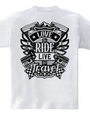 Love To Ride Live To Travel 1 (バックプリント)