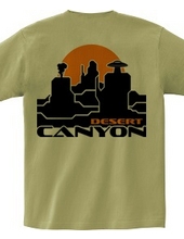 Desert Canyon 2 (Backprint)