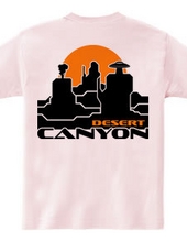 Desert Canyon 2 (Backprint)