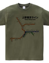 Ueno Tokyo Line Route Map