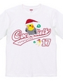 Cockatiels 17 オカメインコ サンタ帽子 エンブレム カレッジ ロゴ